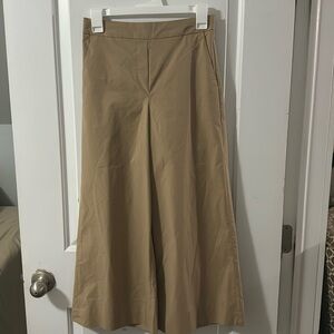 Babaton Wide Leg Cropped Trousers